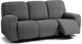 Capa de sofá ULTICOR Jacquard de 8 peças para poltrona reclinável de 3 lugares