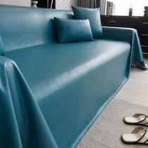 Capa de sofá vctops impermeável em material sintético PU para seccional