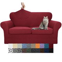 Capa de sofá YEMYHOM Latest Checkered de 3 peças para 2 almofadas