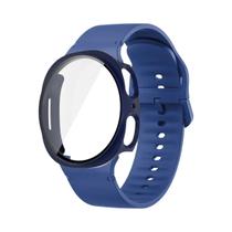 Capa De Substituição Para Pulseira De Relógio Samsung Galaxy Watch 8 44mm 40mm Com Vidro E Pulseiras