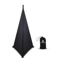 Capa de suporte de alto-falante PRORECK, saia de tripé, 22x12x8 cm, preta Capa de suporte de alto-falante PRORECK, saia de tripé, 22x12x8 cm, preta