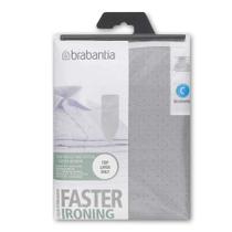 Capa de tábua de passar roupa Brabantia tamanho C 100% algodão metalizado