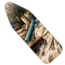 Capa de tábua de passar roupa Nuxovilar Lavender Bordado 40x137cm Capa de tábua de passar roupa Nuxovilar Lavender Bordado 40x137cm