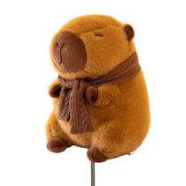 Capa de Taco de Golfe Capivara de Pelúcia com Cachecol Double Bread
