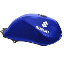 Capa De Tanque Suzuki Yes 125 Azul - Com Logo