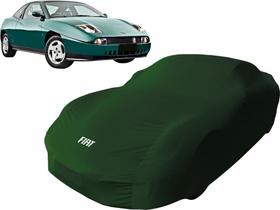 Capa De Tecido Com Logo Fiat Coupé Melhor Durabilidade