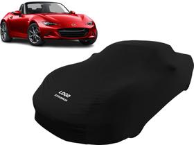 Capa De Tecido Com Logo Mazda Mx5 Conversível Luxo