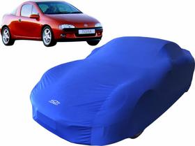 Capa De Tecido Cor Azul Alta Proteção Carro Chevrolet Tigra
