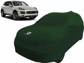 Capa De Tecido Cor Verde Alta Proteção Carro Porsche Cayenne