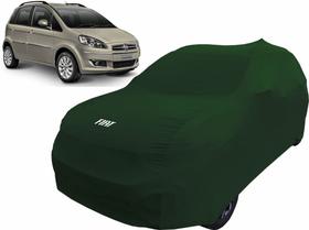 Capa De Tecido Cor Verde Alta Proteção Para Carro Fiat Idea