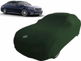 Capa De Tecido Cor Verde Para Carro Mercedes S 53 Amg