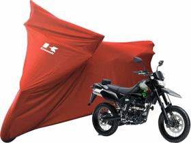 Capa De Tecido Helanca Lycra Moto Kawasaki D Tracker X