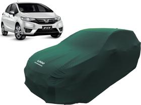 Capa De Tecido Helanca Lycra Para Honda Fit De Luxo