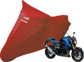 Capa De Tecido Helanca Moto Suzuki GSX S 750 Sob Medida Capa De Tecido Helanca Moto Suzuki GSX S 750 Sob Medida