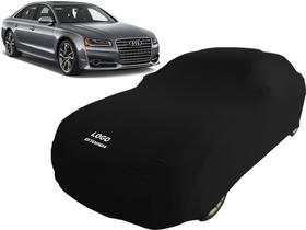 Capa De Tecido Lycra Cor Azul Para Proteção Do Carro Audi A8 Capa De Tecido Lycra Cor Azul Para Proteção Do Carro Audi A8