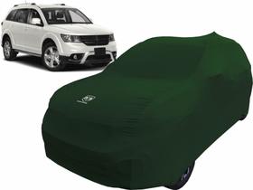 Capa De Tecido Lycra Verde Automotiva Dodge Journey Cobir