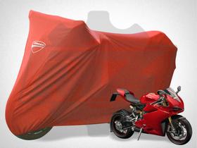 Capa De Tecido Moto Ducati Super Bike 1199 1299 Panigale