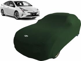 Capa De Tecido Para Carro Toyota Prius Hybrid Cor Verde