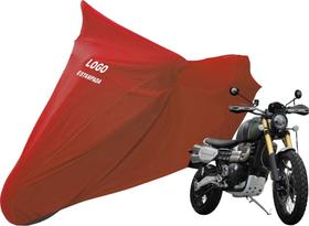 Capa De Tecido Para Moto Triumph Scrambler Street Twin Capa De Tecido Para Moto Triumph Scrambler Street Twin