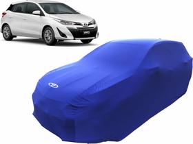 Capa De Tecido Para Proteção Carro Toyota Yaris Hatch Luxo