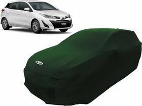 Capa De Tecido Para Proteção Carro Toyota Yaris Hatch Luxo