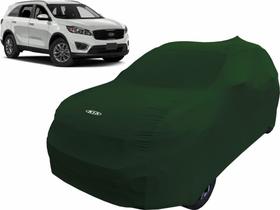 Capa De Tecido Sob Medida Para Carro Kia Sorento Cor Verde