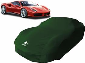 Capa De Tecido Sob Medida Para Ferrari 488 Cor Verde