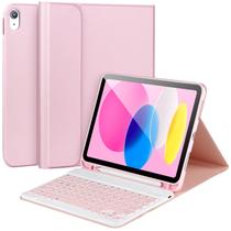 Capa de Teclado AHYWTAN para iPad 10ª Geração (2022) 10,9" - Compatível com Apple Pencil