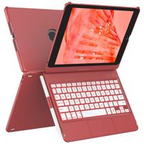 Capa de teclado AmzCase para iPad 9ª geração 10,2" retroiluminada