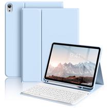 Capa de teclado aoub para iPad 11ª geração de 11 polegadas 2025 com porta-lápis