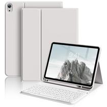 Capa de teclado aoub para iPad 11ª geração de 11 polegadas 2025 e 10ª geração de 10,9 polegadas 2022 com porta-lápis