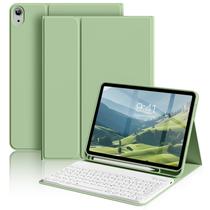 Capa de teclado aoub para iPad 11ª geração de 11 polegadas 2025 verde claro