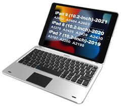 Capa de teclado Arteck iPad 9ª geração de 10,2 polegadas 2021 com Track Pad