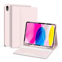 Capa de Teclado Besky para iPad 10ª Geração (10.9", 2022) - Rosa