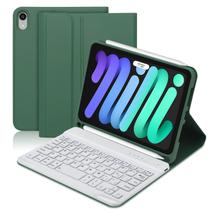 Capa de teclado BORIYUAN iPad Mini 6 8.3" sem fio Bluetooth