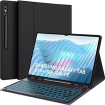 Capa de teclado CHESONA para Samsung Galaxy Tab S10+/ S9+ 12.4