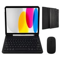 Capa de teclado com mouse para iPad A16 11 polegadas 2025, iPad 10ª geração 10,9 polegadas 2022 Capa de teclado com mouse para iPad A16 11 polegadas 2025, iPad 10ª geração 10,9 polegadas 2022