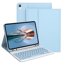 Capa de teclado Divufus para iPad 11ª geração (A16) 2025, 10ª geração 2022