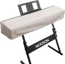 Capa de teclado e piano Mooson Digital Piano Dust Cover branca Capa de teclado e piano Mooson Digital Piano Dust Cover branca