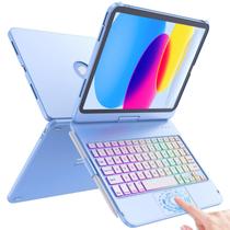 Capa de Teclado FUWANG Touch para iPad 10ª Geração (10.9", 2022) - Azul