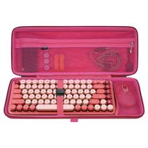 Capa de teclado Geekria Hard Shell Travel Bag para 75% de teclado