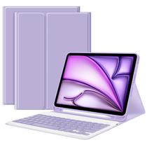 Capa de teclado GOKOCO iPad Air de 4ª a 6ª geração com porta-lápis