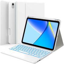 Capa de teclado GreenLaw para iPad de 11ª e 10ª geração com touchpad