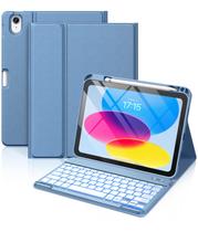 Capa de Teclado Hamile para iPad 10ª Geração (10,9") com Porta-Lápis Capa de Teclado Hamile para iPad 10ª Geração (10,9") com Porta-Lápis