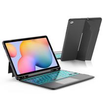 Capa de teclado JUQITECH Trackpad para Samsung Galaxy Tab S6 Lite 10,4" 2024/2022/2020, capa protetora de tablet SM-P620/P625/P610/P613/P615/P619 com teclado touchpad magnético sem fio retroiluminado Capa de teclado JUQITECH Trackpad para Samsung Galaxy Tab S6 Lite 10,4" 2024/2022/2020, capa protetora de tablet SM-P620/P625/P610/P613/P615/P619 com teclado touchpad magnético sem fio retroiluminado