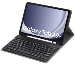 Capa de teclado KcoxDCN Slim Candy Colors para Samsung Galaxy Tab A9 Plus 11 polegadas 2023 com suporte para caneta S