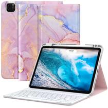Capa de teclado MoKo para iPad Air de 11 polegadas com porta-lápis Capa de teclado MoKo para iPad Air de 11 polegadas com porta-lápis