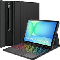 Capa de teclado Nahent para Samsung Galaxy Tab S10 FE/S9 FE 5G