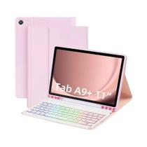 Capa De Teclado Para Samsung Galaxy Tab A9 plus A9+ 11 X210 X215 X216 Com Retroiluminação Em