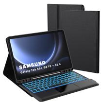 Capa de teclado para Samsung Galaxy Tab S9 FE+/ S9+/S10+ 12.4